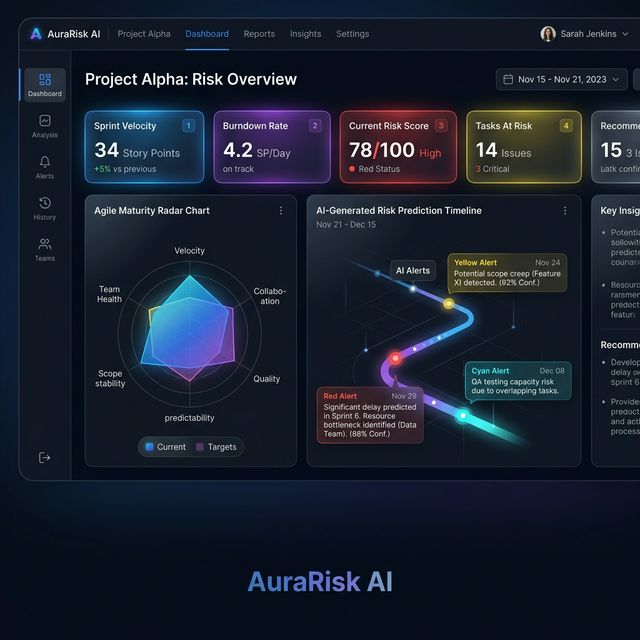AI 專案風險分析儀表板